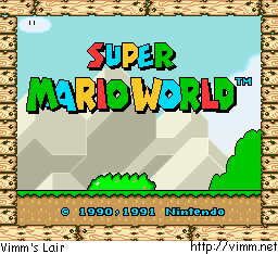 Super Mario World screenshot
