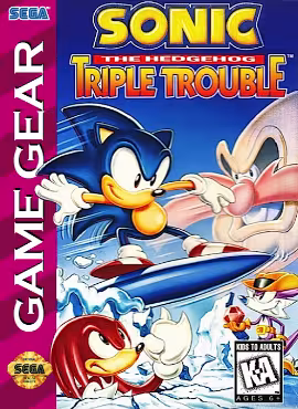 Sonic The Hedgehog: Triple Trouble cover
