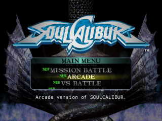 Soulcalibur screenshot